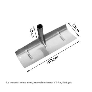 AU Professional Iron Livestock Manure Scraper Shovel Multifunctional Shovel Head for Farm and Garden