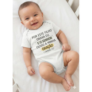 Baby Bodysuit Themed You Heard My Prayer Religion Faith Size P M L XL