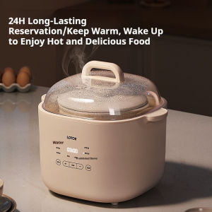 7L 5-pot ceramic electric stew pot fully automatic water-proof electric stew pot for 4~6 peoplePeriuk rebus elektrik炖锅燉盅