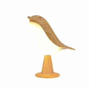 ILOIQD 3 Color Temperature Small Desk Lamp Art Decor Touch Sensor Bird Lamp Bedside Lamps Decorative Light USB Kids Night Light for All Rooms