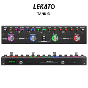 LEKATO Tank-G Multi Effects Guitar Pedal with 36 Presets Editable 3 Mods Reverb Delay Guitar Effects Pedal