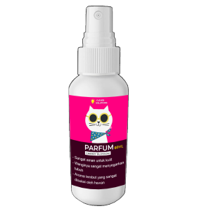 Clever Solutions - PARFUM KUCING (Parfum untuk Kucing Kelinci Hamster Sugar Glider Pelembut Bulu Premium Wangi Tahan Lama Pengharum Kucing Pewangi Kucing Makanan Kucing Pelet Kucing Pakan Kucing Cat Food)