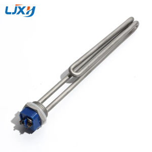 LJXH 1"NPT AC120V/220~240V All 304 Stainless Steel Brewer Heater Element Low Watt Density Tubular Element Immersion Heating Tube