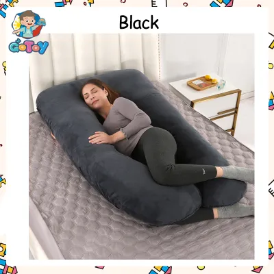 1.55Kg! Crystal velvet Pregnant Pillow&Maternity Pillow U Shape Dismantled Pregnant Protection Pillow
