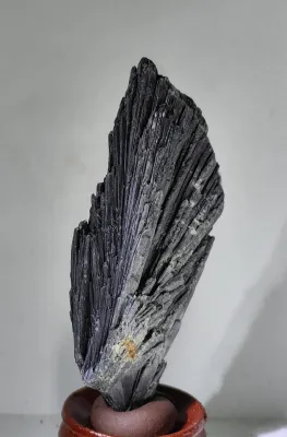 Natural Black Tourmaline Fan Shape 25g (Without Base)