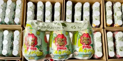 [แพ็ค3ชิ้น]FreshTime X Chupa Chups จูปาจุ๊ปส์ เจลหอมปรับอากาศ น้ำหอมปรับอากาศ น้ำหอมดับกลิ่น 230g