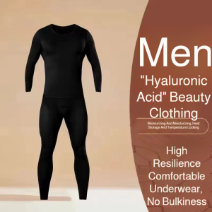 Mens Lunar New Year Autumn Clothing Set Selfheating Beauty Clothing