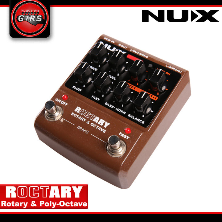 NUX Roctary Force Roatary and Poly-Octave Guitar Effects Pedal