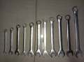 Chromium Vanadium Open-Ended Wrench ( Yabe ) " 8mm, 10mm, 12mm, 13mm, 14mm, 15mm, 16mm, 17mm, 19mm, 22mm, 24mm, 27mm ". 