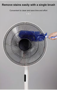 Dust Brush Flexible Fan Cleaner Household Cleaning Tool/JS Bendable Dust Brush For Ceiling Fan Blades/Convenient For Home And Office/Easy To Use