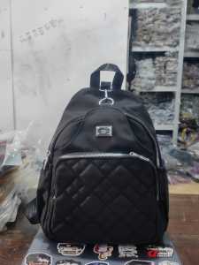 CHIBAO - Tas Ransel Wanita CB 186-22-36 Backpack Kanvas Polos