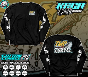 Kaos Lengan Panjang 2 Stroke Racing Two Tak - Tshirt Longsleeve 2 Tak 2Stroke Fiz R Ninja Yamaha Rx King CB Motor Herex
