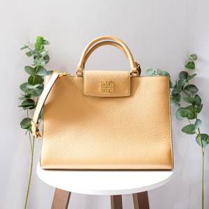 TORY BURCH HANDBAG CHOCOLATE HANDLE BAG WOMEN BAG TAS WANITA