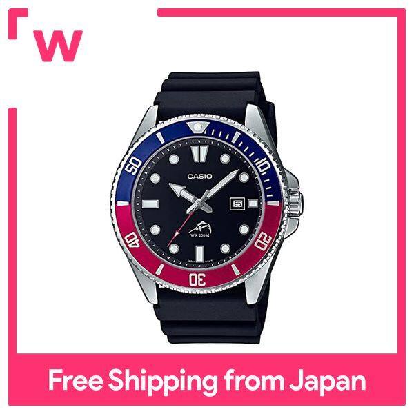 Casio diver outlet blue