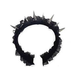 Punk Băng Đô Ren Gothic tạo kiểu tóc phụ kiện hairhoop cho phụ nữ thanh thiếu niên giản dị và anime chủ đề tổ chức sự kiện thu thập