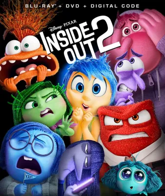 Bluray LIMITED เสียงไทย 5.1 บลูเรย์ Inside Out 2 มหัศจรรย์อารมณ์อลเวง 2 (2024) ของแถม จำนวนจำกัด แผ่นมาสเตอร์ USA