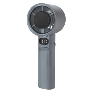 Quạt Cầm Tay Mini Làm Mát Nhanh Với 120 Mức Gió Sạc Nhanh Màn Hình LCD Hiển Thị Tốc Độ Gió Làm Mát Lên Đến 6H home
