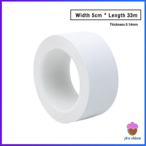 First Chioce เทปกาวตีเส้น PVC เทปไวนิล มีให้เลือกหลายสี 33m (1 ม้วน) ลอกออกไม่ทิ้งคราบ Landmark tape