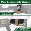 Magnetic Sling Retention, Strap Band, Universal Strong Magnets Sling Straps Keeper, Sling Retainer Organizer. 