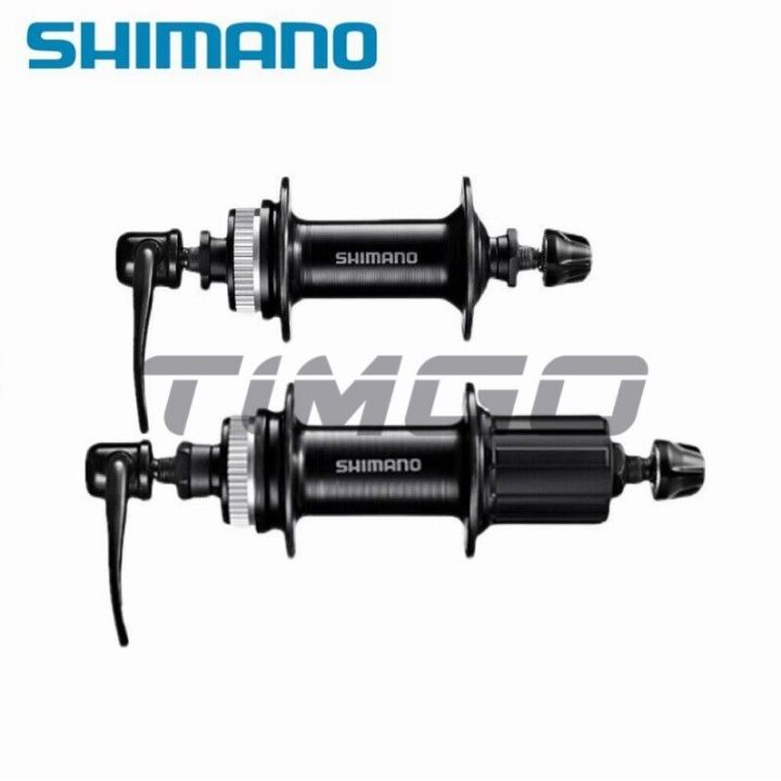 Ruota Anteriore Bici Shimano 700c HB-TX505 Disco Nero 100 Mm 32 Fori QR - USATO
