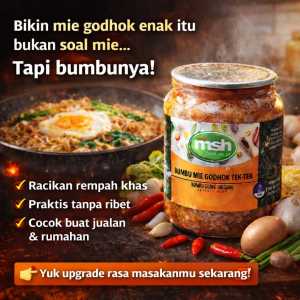 Bumbu Mie Godhok Tek Tek 190gr Bumbu Mie Godhok Tek Tek Rempah Asli Bumbu Mie Godhok Tek Tek Non MSG