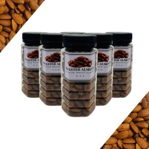 Roasted Almonds in a bottle ( 200ml bottle size ) - ideal for gift - Imported from USA