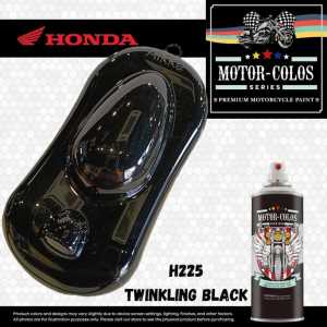 MOTOR-COLOS HONDA H225 TWINKLING BLACK AEROSOL SPRAY PAINT 400ML / 500ML / 1L