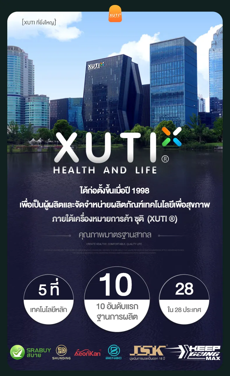 XUTI เบาะนวดอเนกประสงค์ ผ่อนคลายกล้ามเนื้อ ส่วนหัว หลัง บอระเพ็ดประคบร้อน (พร้อมส่ง)