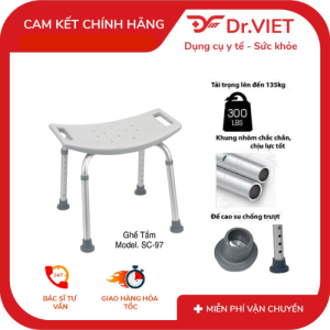 Ghế tắm SC-97 Lucass chống trượt - Chính hãng