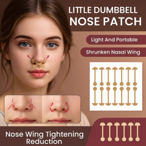 Nasal Patch Selfadhesive Disposable Nose Patch Barbell Beauty Nose Stickers Narrow Shrink Nose Stickers Nose Wing Tape Stickers