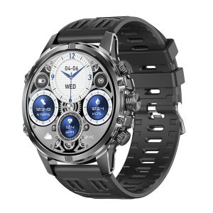 สําหรับ Xiaomi สมาร์ทนาฬิกา CF53 Smart Watch AMOLED จอแสดงผล HD บลูทู ธ พูดคุยโหมดมัลติสปอร์ตไฟฉาย LED มัลติฟังก์ชั่นความทนทานแบตเตอรี่ขนาดใหญ่พิเศษ Huawei Android iOS หน้าจอสัมผัสเต็มรูปแบบ