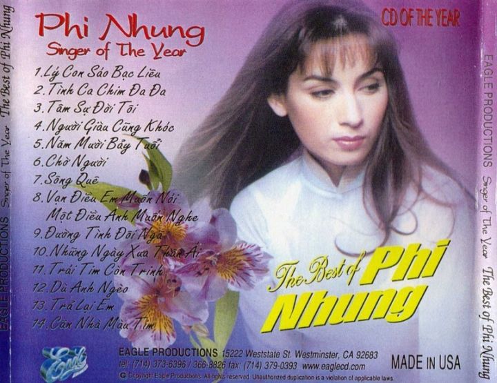 bộ 5 đĩa cd phi nhung 8 | Lazada.vn