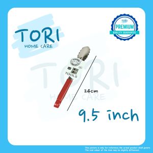 TORI HOME Heavy Duty Stainless Steel Food Tong with Non Slip Handle | Salad Tong | BBQ Tong | Pengepit Makanan | Food Pinch  9.5 inch 12inch 14inch tongs