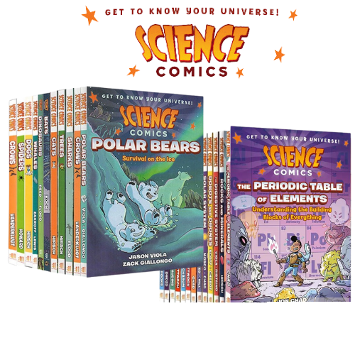 Science Comicsシリーズ 11冊セット Science Comics series / STEM Learning / Science Fun Books