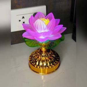 Garen โคมไฟดอกบัว หลากสี พร้อมบทสวดมนต์ สามารถปรับเสียงได้ CH0724 💖โปรดอ่านรายละเอียดสินค้าก่อนสั่งซื้อคะ💖