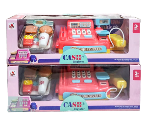 Mainan Anak Cash Register Fast Food Hamburger Kasir Kasiran Pretend Play CF8205