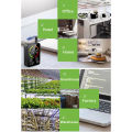 KKmoon เครื่องวัดคุณภาพอากาศเครื่องตรวจจับ CO2 3 In 1เครื่องทดสอบที่แม่นยำสำหรับ CO2อุณหภูมิความชื้น NDIR เซนเซอร์เครื่องวัดก๊าซคาร์บอนไดออกไซด์เครื่องทดสอบความเข้มข้นพร้อมเสียงเตือน. 