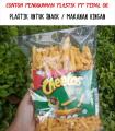 Plastik PP Lebar 17 Tebal 06 17x30 17x35 Kantong Bening Snack Keripik Makanan Basreng. 