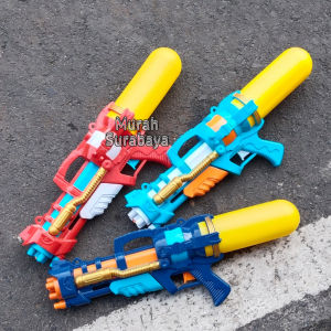 Mainan Pistol Air Ukuran Jumbo Murah Berkualitas BI 43 | Mainan Anak Shooter Air Water Super Lebih Besar Dan lebih Bagus Berbahan Plastik Kemasan Kantong | Mainan Game Air Yang Keren
