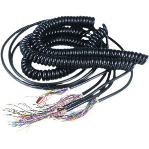 6/7/12/14/15/16/18/19/21/26 core spiral cord coiled cable for CNC Electronic Handwheel Spring Wire Cable Manual Pulse Generator