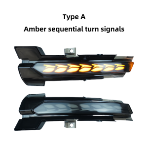 Side View Mirror LED Sequential Turn Signal Lights Compatible with Toyota Veloz Raize Yaris Cross & Perodua Alza Ativa Aruz - Side Mirror Rear View Mirror