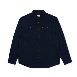 M.Gee Kemeja Kerja Pria Lengan Panjang Outdoor CAMPER C013 Navy