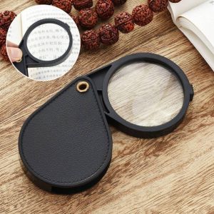 BUY 1 TAKE 1 Foldable Handheld Magnifier 5X Portable Pocket Reading Magnifying Glass Jewelry Tool
