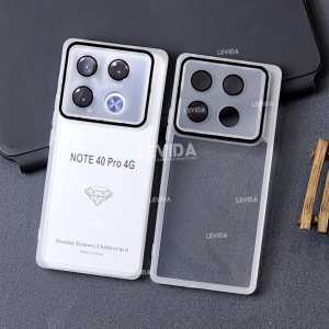 Soft Case Lens Metalic Transparan Infinix Note 40 4G Infinix Note 40 Pro Infinix Note 40 Pro Plus