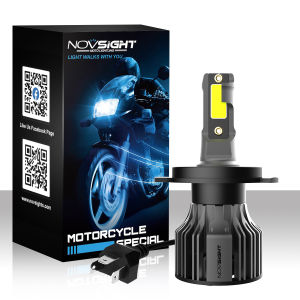 Novsight 2PCS N39 LED Car Headlight H4 H7 H11881 H27 HB3 9005 HB4 9006 H1 H3 9012 72W/pair 10000LM 6000K Headlight Bulbs Auto Headlamp lowest price
