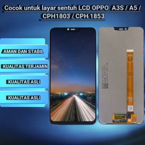 【QUALITY 100%】LCD OPPO A3S / REALME 2 / REALME C1 FULLSET LAYAR HP TOUCHSCREEN