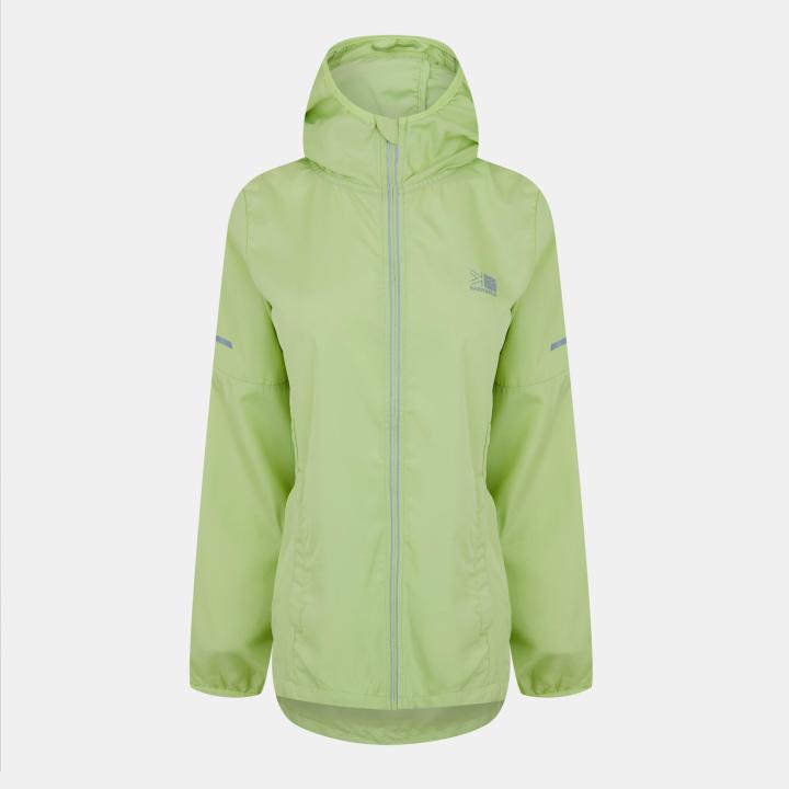 Karrimor Womens Funnel Neck Run Jacket Womens (Zesty Green