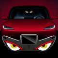 FANHAAE Cốc hút chân không Đèn Neon Xe Hơi Chạy Bằng Năng Lượng Trời Đèn rung đang bật Hiển thị động Đèn trang trí nội thất ô tô Quà tặng Không dây Đèn LED thông minh.