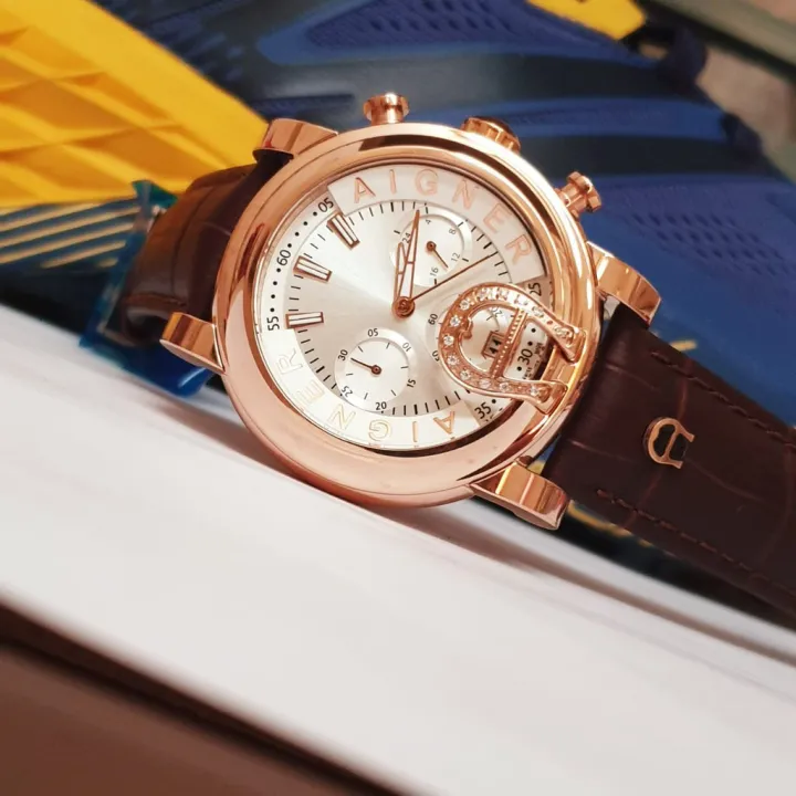 Jam Tangan Aigner Bari Dona A37200 Chrono Aktif For Man Lazada Indonesia