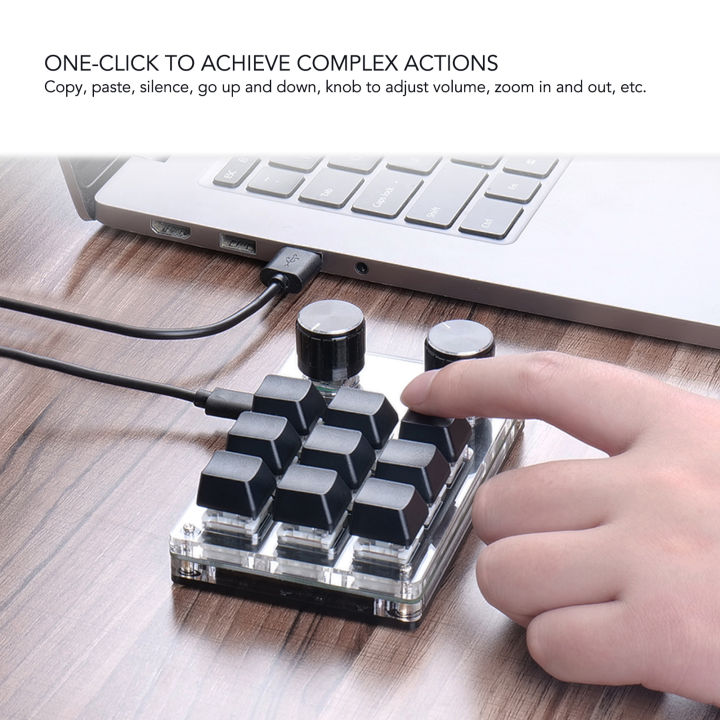 6 Keys Keyboard Mini Keyboard Red Switch for Office | Lazada PH